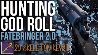 DESTINY Hunting PVE God Roll 