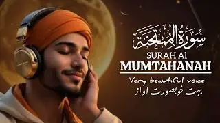 SURAH Al Mumtahanah ki telawat Hearts touching voice And Calming reaction #surahmumtahina 