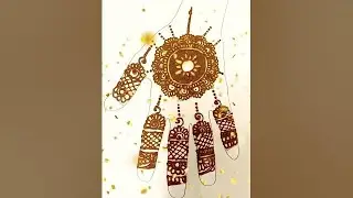 Simply Lovely Henna Design  #mehndi #shorts #youtubeshorts #youtubeviralvideo