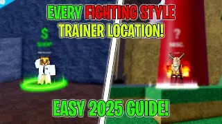 How to Find ALL the Fighting Styles in Blox Fruits!