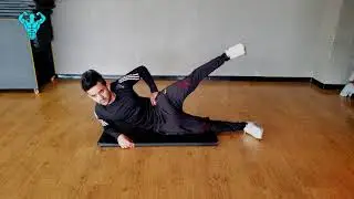 TRAINING WITHOUT EQUIPMENT - Side leg circles left
