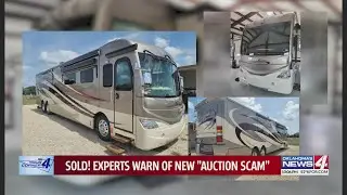 Sold! Fraud experts warn of new 'auction scam'