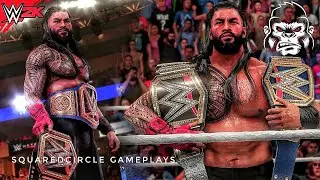 Roman Reigns 2022 Double Championship Entrance | WWE 2K19 PS4 / PC Mods