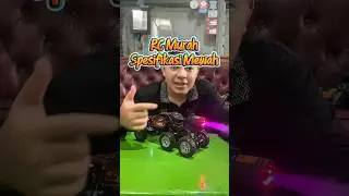 Mobil Remote Control RC Offroad 6 Roda Keluar Asap Anti Bentrok
