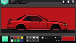 Making My Own Pixel Car Design!