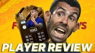INSANE CARD!!! | 92 LIBERTADORES CARLOS TEVEZ PLAYER REVIEW | FIFA 20 ULTIMATE TEAM