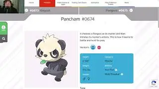 Pok&eacute;mon Year Cycle - Day 674: Pancham (Official Pok&eacute;dex)