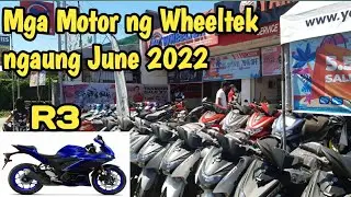 MGA MOTOR SA YAMAHA WHEELTEK OTON ILOILO NGAUNG JUNE 2022.. MARAMING REPO. YAMAHA R3 AT YAMAHA MT-03
