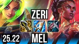 ZERI vs MEL (MID) | 10/1/6, Dominating | NA Challenger | 25.22