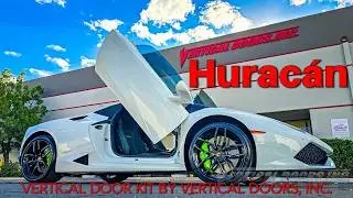 Lucas&rsquo; Lamborghini Hurac&aacute;n Transformed with a Vertical Doors, Inc. Lambo Door Conversion Kit