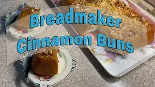 Breadmaker Cinnamon Buns