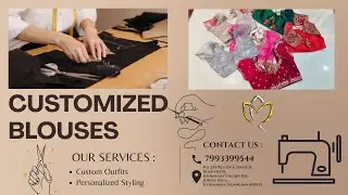 Customized Blouses with Worldwide Delivery | Perfect Fit Anywhere | Moksha Couture | Hyderabad