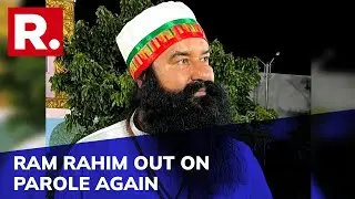 Convicted For Rape & Murder, Gurmeet Ram Rahim Walks Out On 40-day Parole