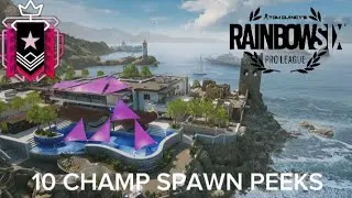 10 CHAMPION SPAWN PEEKS ON COASTLINE