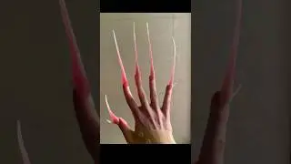 Crazy nails! #nails #trending #viral#youtubeshorts #funnyvideo #viralpost #crazy #happy #lol #laugh