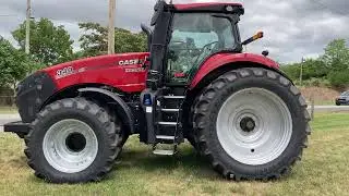 Case IH Magnum 340 Model Row Crop Tractor - 8.7L 6-cyl 340 Hp Diesel Engine - Mfg. 2011-25 in Racine