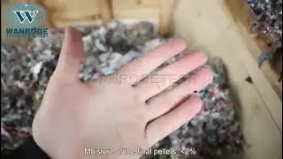 Wet Film Woven Bag Screw Press Dryer Squeezing Dewatering Machine Plastic Squeezing Dryer Machine
