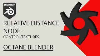 Relative Distance Node - control gradients with an empty - Blender Octane