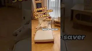 Single Sofa Bed: Unbox & Adjust Test #sofabed #foldingsofa #sleepersofa #jasiway