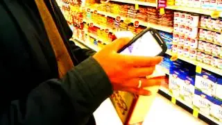 Eyes-Free Barcode Scanning on Android Smartphone in Fresh Market, Logan, UT: Trial 04