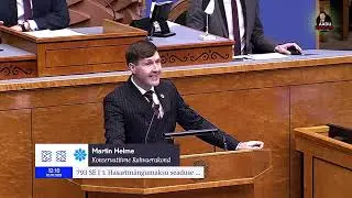 Martin Helme: Eesti 200 annab seaduste müümisel isegi Reformierakonnale silmad ette