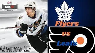 14-3 Start to My EA NHL Season| EA NHL 07 PSP| Flyers vs Maple Leafs