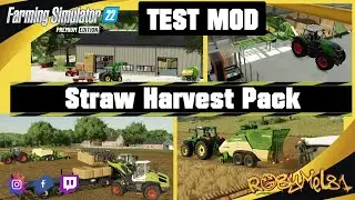 Straw Harvest Pack ➤ TEST MOD (Console/Pc) ➤ FS 22
