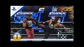 INSANE WWE 2K25 No DQ Match! Braun Strowman CRUSHED by TOP-ROPE NIGHTMARE! 😱💥 #wwe2k25