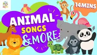 Animal songs Collection | Nursery Rhymes | Kiwi Kids Media For Kids