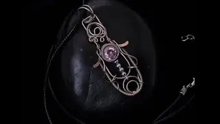 Wire-Wrapping Penguin Pink Diamond Pendant Tutorial