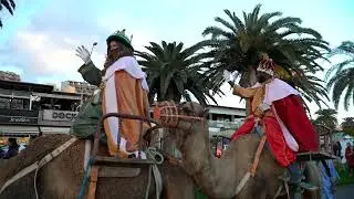 En directo | La Cabalgata de los Reyes Magos recorre Morro Jable