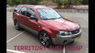 Замена топливного насоса и топливного фильтра на Ford Territory...