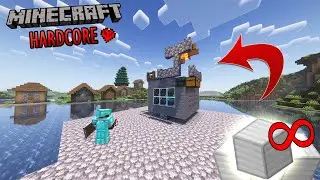 J'ai du FER en ILLIMITE gr&acirc;ce &agrave; cette usine en HARDCORE ! Minecraft Hardcore #3