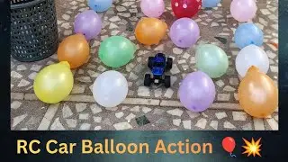 Crazy RC Car Balloon Pop Action 13ARM - Epic RC Car Balloon Action 🎈💥