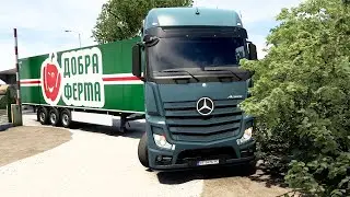 Euro Track Simulator 2 | Mercedes New Actros GigaSpace 510hp | Горох 18 тонн & STREAM