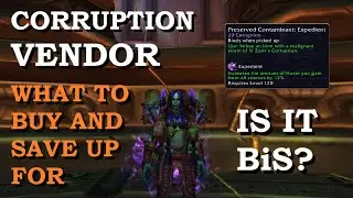 Corruption Vendor - My THOUGHTS and PREDICTIONS | Enhancement Shaman | World of Warcraft | Waves