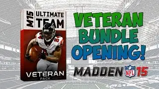 MUT 15 - 20 Veteran Pack Bundle Opening! | Madden 15 Ultimate Team - Can We Pull An Elite?!