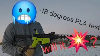 Hoffman Tactical 3d printed lower extreme temp test 