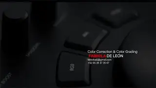 𝐅𝐄𝐋𝐈𝐂𝐈𝐓𝐘 𝐂𝐎𝐋𝐎𝐑𝐈𝐒𝐓𝐀 | Color Grading Demo Reel | Post-Production Specialist