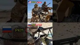 🔥 MG338 🇺🇸 vs PKM 🇷🇺 &ndash; Modern vs Classic Machine Comparison #shorts