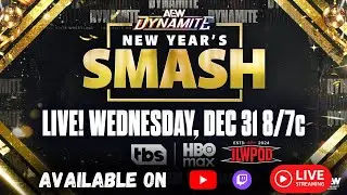 LIVE! AEW Dynamite: New Year&rsquo;s Smash 2025 Watch Along