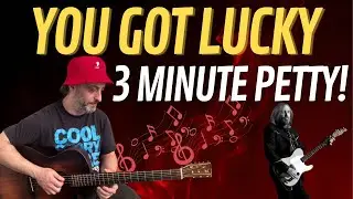 How to Play You Got Lucky by Tom Petty (3-Minute Guitar Lesson)