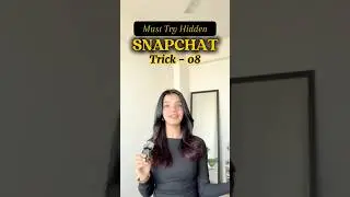 Must Try Hidden Snapchat Trick😳 Learnwithektaa Snapchat Tricks #snapchatfilters #template #snapchat