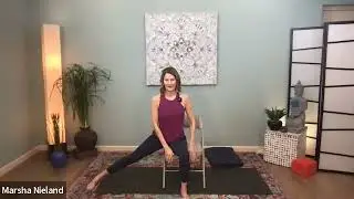 The Hips Don't Lie- 20 min Knee Friendly- Hip Opener Yoga with Marsha Nieland