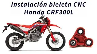 Bieleta Honda CRF 300 l. ¿Baja la moto 4 cm y ahorra casi 500g de peso?