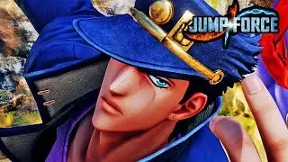 JUMP FORCE - NEW JOTARO & DIO GAMEPLAY! Official jump Force Jojo Gameplay