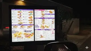 Our Taco Bell Drive Thru  Experience - The New Luxe Value Menu Review