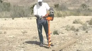 Lewis 6 Inch HD Earth Auger. Great for Fence Post Holes, Tree Planting and General Construction.