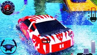 Water Surfer Car Race - Floating Water Surfer Car Driving - Beach Racing - Android GamePlay