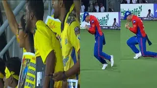 David Warner And CSK Fans Huge Controversy During Live Match Between CSk vs DC